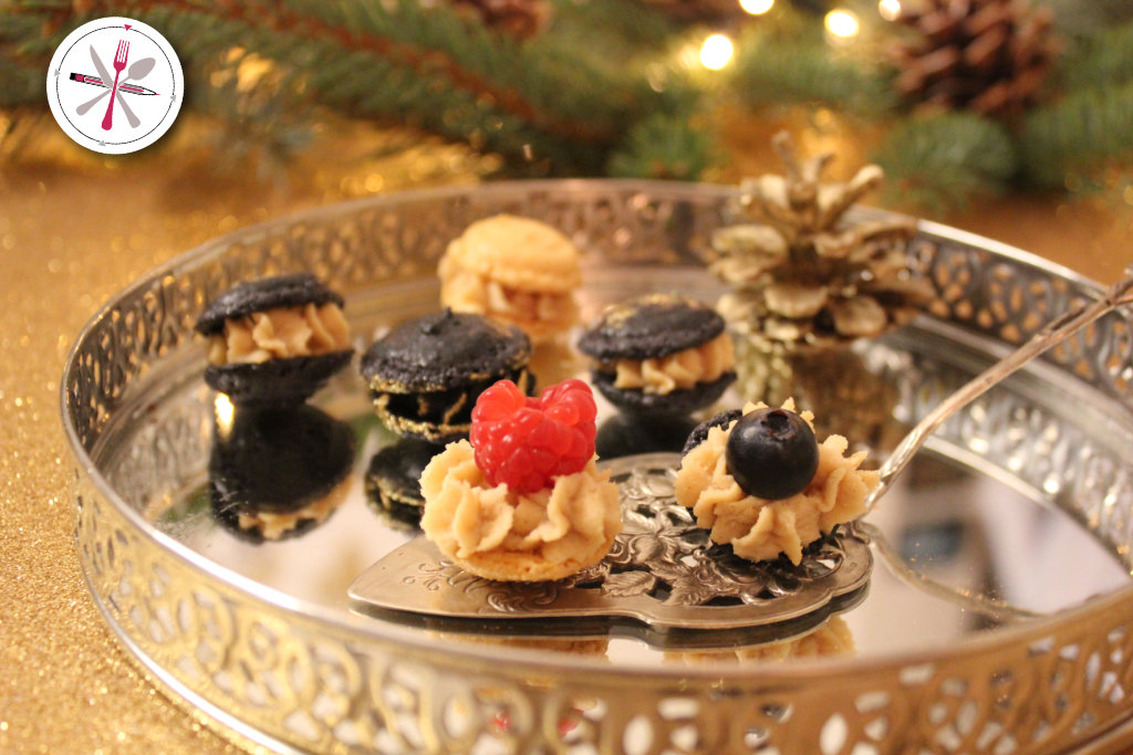 Merry Blogmas Foodie Adventskalender Türchen 1 MAcarons mit Spekulatius und Oreo